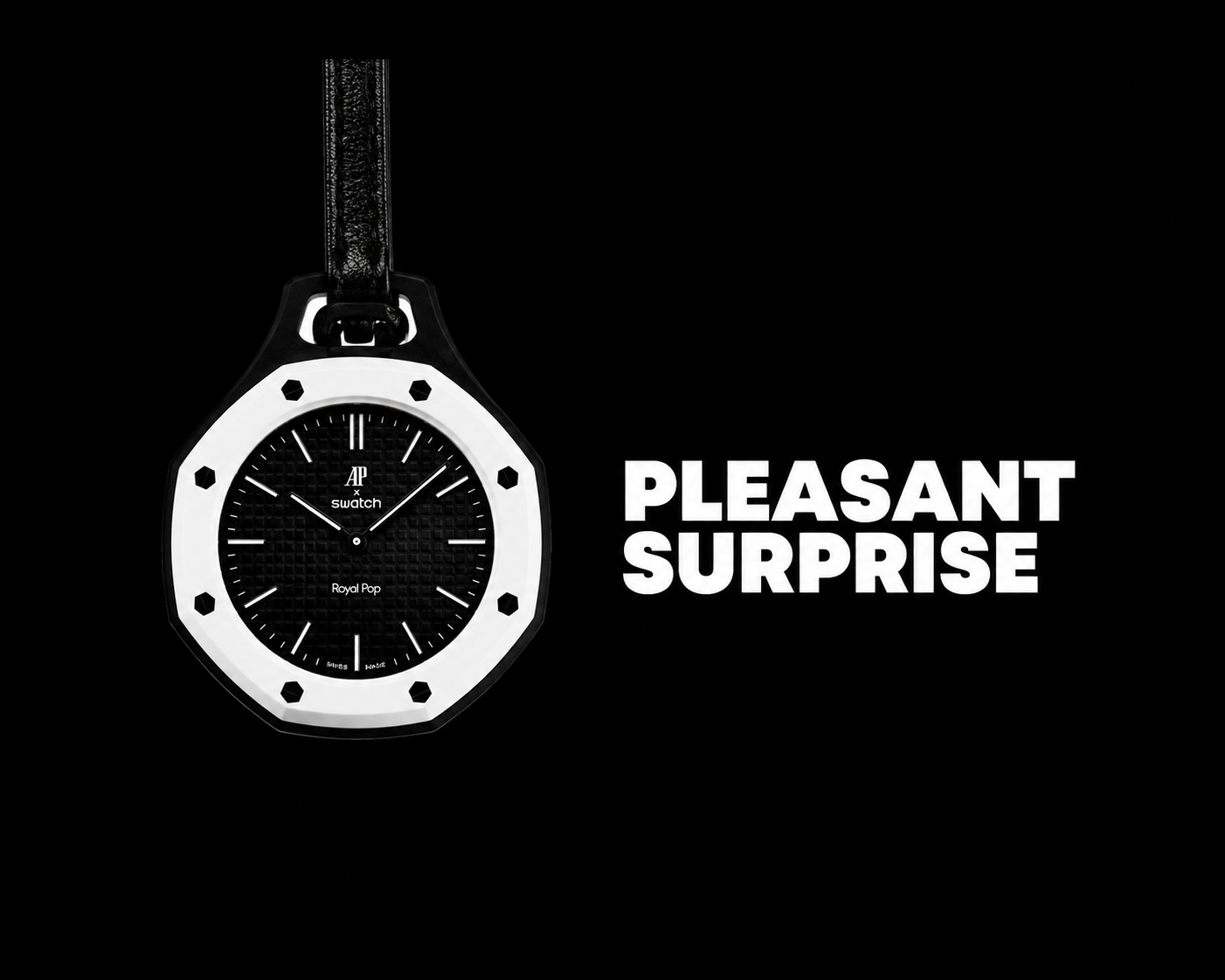 We’re Pleasantly Surprised by the AP x Swatch Collab